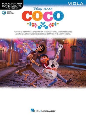 Instrumental Play-Along Coco: Viola (Book/Online Audio)