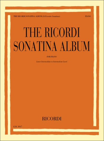 Ricordi Sonatina Album:  For Lower Intermediate To Intermediate Level Piano (Ricordi)