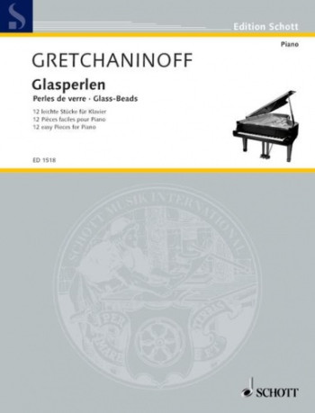 Glass Beads: 12 Easy Pieces: Piano: Op.123 (Schott)