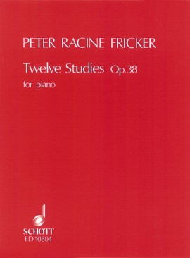 12 Studies: Op.38: Piano (Schott)
