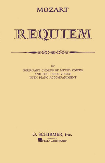 Requiem: Vocal Score (Schirmer)