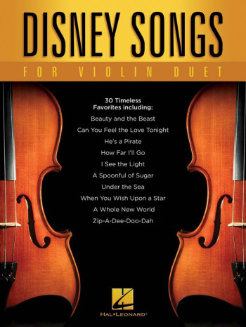 Disney Songs For Violin Duet