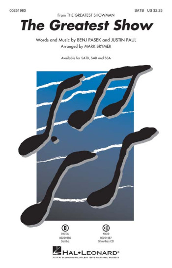 The Greatest Show (From The Greatest Showman): Vocal SATB & Piano