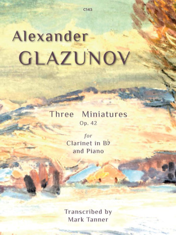 Three Miniatures Op.42 For Clarinet And Piano