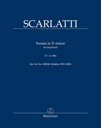 Sonata D Minor Kp 1, L 366 (Piano) (Barenreiter)