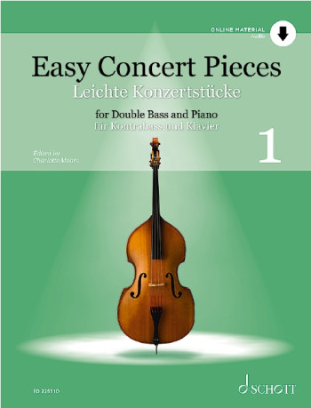 Easy Concert Pieces 1: Double Bass & Piano (Schott)