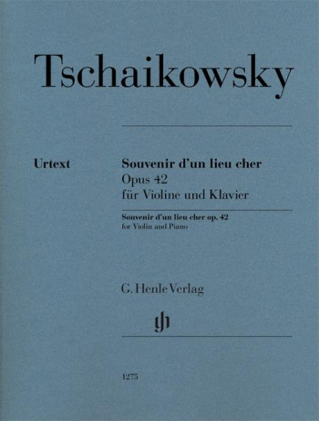 Souvenir D'un Lieu Cher: Violin & Piano (Henle)