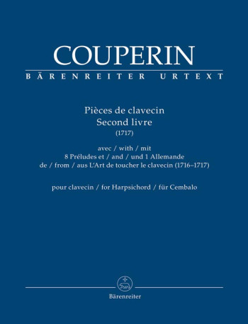 Pièces De Clavecin. Second Livre (1717) For Harpsichord