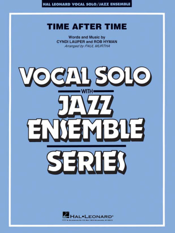 Vocal Jazz Ensemble: Time After Time (Key: C) Score & Parts (Cyndi Lauper)