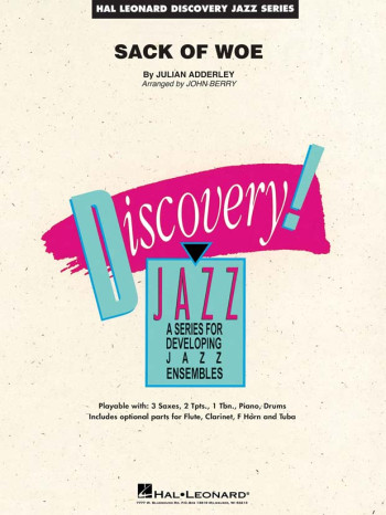 Discovery Jazz: Sack Of Woe: Big Band Score & Parts ( Cannonball Adderley)