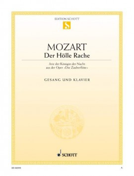 Der Hölle Rache From The Magic Flute: Soprano & Piano
