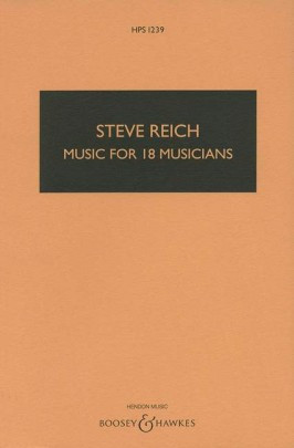 Music For 18 Musicians: Study Score (B&H)