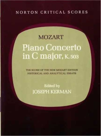 Concerto In C Major Kv503: Piano/Orchestra Critical Score  (Norton)