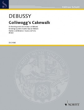 Golliwoggs Cakewalk: String Quartet: Score And Parts (Schott)