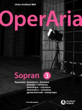 OperAria Soprano 3 Book & Recording Voice & Piano (Breitkopf)