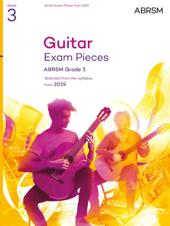 ABRSM Guitar Exam Pieces From 2019 Grade 3 - Book