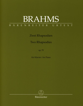 2 Rhapsodies Op.79: Piano (Barenreiter)