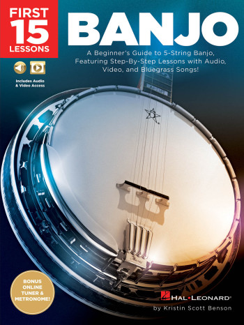 First 15 Lessons - Banjo: Book & Online Audio