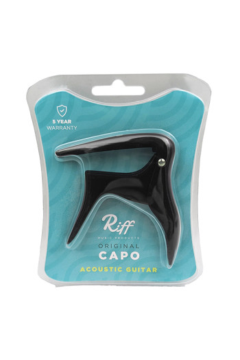 Riff Acoustic Guitar Capo - Black