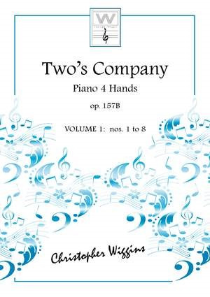 Twos Company Piano 4 Hands Op157b Vol.1 (Wiggins)