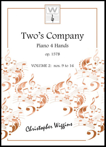 Twos Company Piano 4 Hands Op157b Vol.2 (Wiggins)