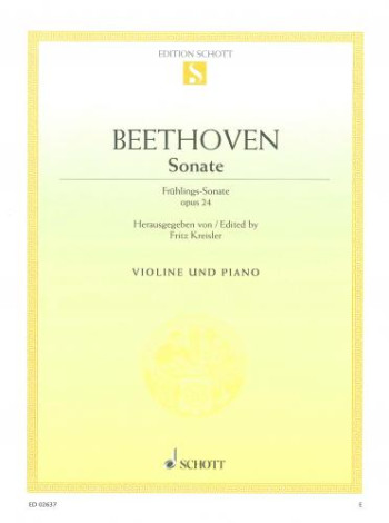 Sonata F Major: Violin & Piano (Schott)