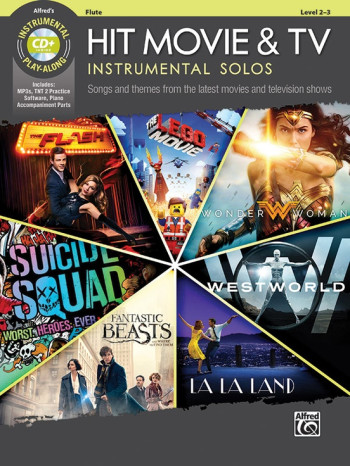 Hit Movie & TV Instrumental Solos For Flute Book & Cd