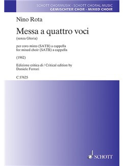 Messa A 4 Voci: Mixed Choir (SATB) A Cappella