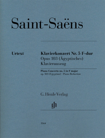 Piano Concerto No.5 In F Op.103 Egyptian (Piano Reduction) (Henle)