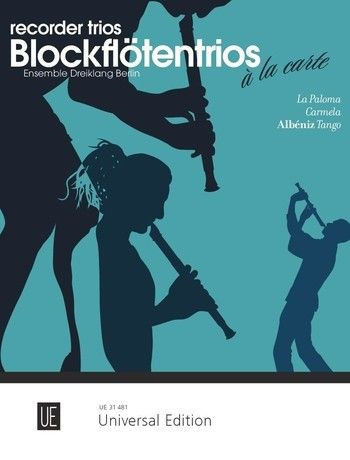 La Paloma • Carmela • Albéniz: Tango For Recorder Trio (SAB)Arranger: