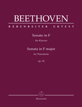 Piano Sonata F Major Op.54: Piano (Barenreiter)