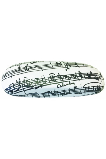 Glasses Case  White Manuscript