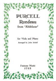 Rondeau From 'Abdelazar'  Viola & Piano (Fentone)