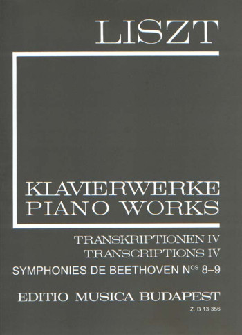 Series II Volume 19 Transcriptions Volume IV: Symphony Of Beethoven No 8 & 9