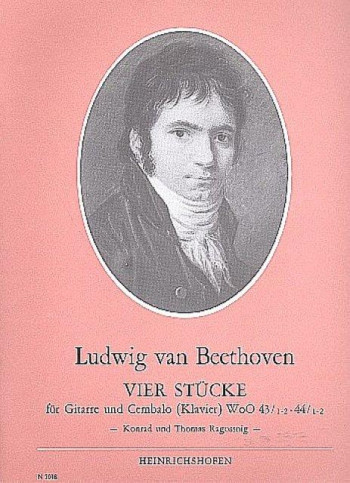 4 Pieces For Guitar & Piano: Woo.43/44 (Heinrichshofen)