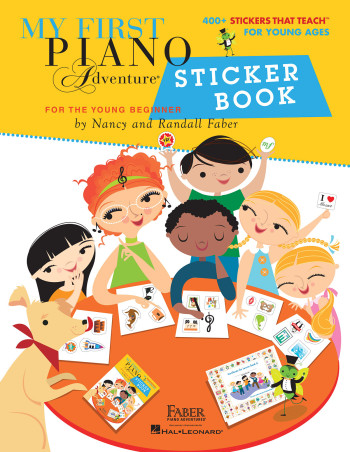 My First Piano Adventure: Sticker Book