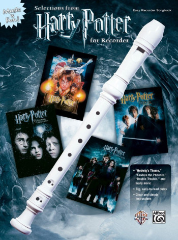 Harry Potter Selections From For Easy Descant  Recorder