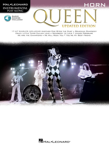 Instrumental Play-Along: Queen - Horn (Book/Online Audio)
