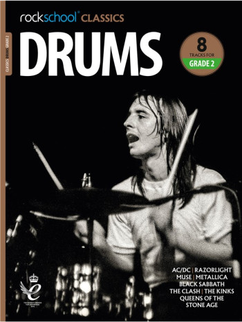 Rockschool Classics: Drums Grade 2 2018+ (Book/Audio)