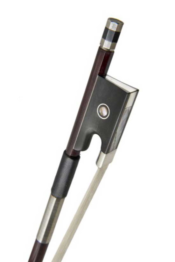 Violin - Bow - 4/4 - Wood - Ebony Frog