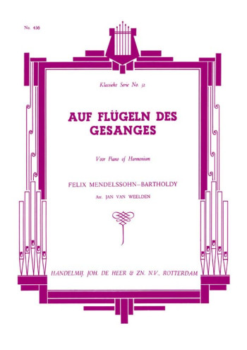 Auf Flugeln Des Gesanges: Piano