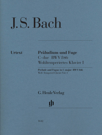 Prelude And Fugue: C BWV846 Piano (Henle HN1642)