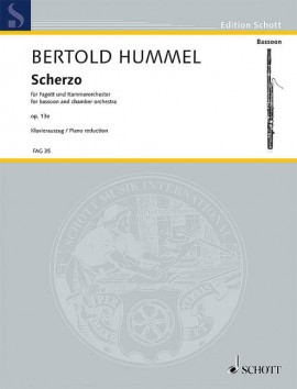 Scherzo: Op.13E: Bassoon & Piano