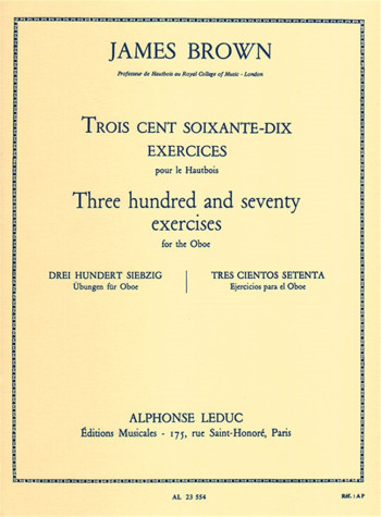 370 Exercices For The Oboe (Leduc)