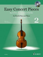Easy Concert Pieces 2: Double Bass & Piano (Schott)
