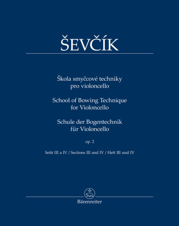 School Of Bowing Technique For Violoncello Op.2/2  (Barenreiter)
