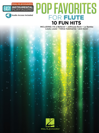 Instrumental Play-along: Pop Favourites: Flute Book & Download