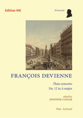 Flute Concerto No.12: A Major: Flute And Piano (HH Edition)