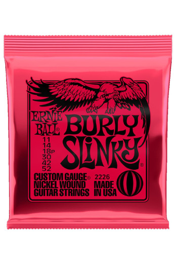 Ernie Ball Electric Guitar 2226 Burly Slinky 11-52