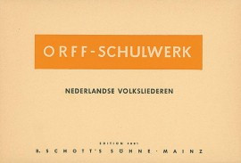 Nederlandse Volksliederen: Vocal With Recorder & Percussion